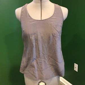 Dark grey tank top by fei.